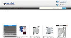 Desktop Screenshot of ledsandcells.com